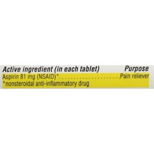 قرص آسپرین کرکلند 356تایی Kirkland Signature Aspirin Low Dose 81 mg