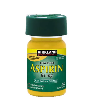 قرص آسپرین کرکلند 356تایی Kirkland Signature Aspirin Low Dose 81 mg