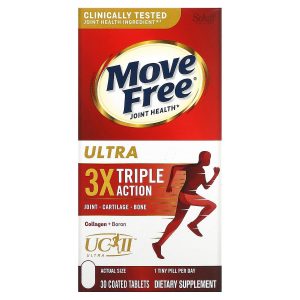 مکمل غضروف ساز موو فری move free بهبود عملکرد و تقویت مفاصل آمریکایی اصل با عملکرد 3 برابری 75 عددی