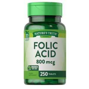 قرص فولیک اسید نیچرز تروث 800 mcg