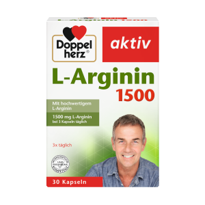 کپسول ال آرژنین L-Arginin اکتیو دوپل هرز تقویت کننده عضلات دوز 1500 میلی گرم