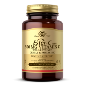 مکمل ویتامین سی Ester-C® Plus 500mg سولگار تقویت سیستم ایمنی بدن 50عدد (کد0383)