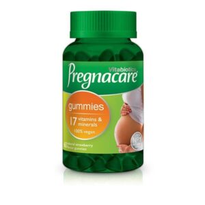 مکمل پاستیلی کاملا گیاهی خانم های باردار پرگناکر ویتابیوتیکس Vitabiotics Pregnacare حاوی 17 ماده معدنی بسته 60 عددی کد 9480