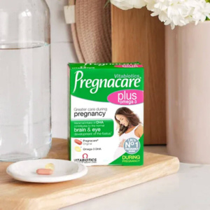 مکمل پرگناکر ویتابیوتیکس مخصوص بارداری تقویت مغز و چشم plus omega3