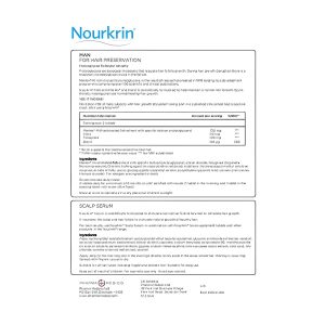 مکمل ضد ریزش نورکرین Nourkrin آقایان در دو حجم