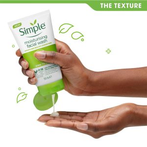 ژل شستشوی سیمپل آبرسان و مرطوب کننده مدل Moisturizing